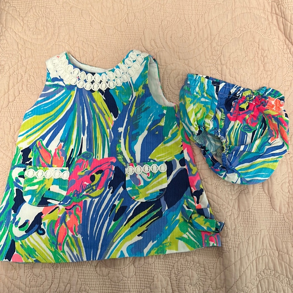 Lilly Pulitzer baby shift size 3-6 months